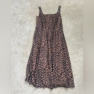 Reformation leopard dress